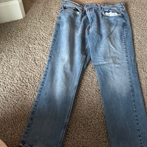Old Navy Men's Light Blue Straight Jeans